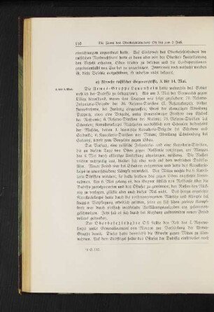 c) Abwehr russischer Gegenangriffe, 3. bis 14. Mai.
