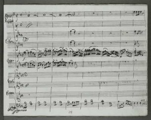Duett (Soprane), Seite 29 der Partitur