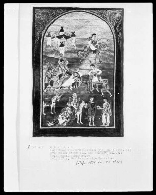 Evangeliar Kaiser Ottos III. aus dem Bamberger Dom — Der barmherzige Samariter, Folio 167verso