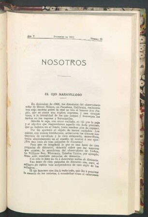 El ojo maravilloso