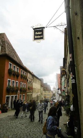 Rothenburg ob der Tauber: Rödergasse