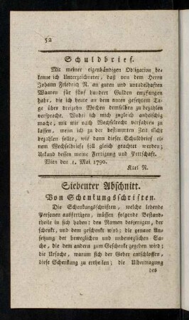 52-58, Siebenter Abschnitt.