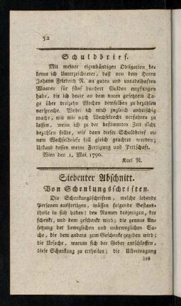 52-58, Siebenter Abschnitt.