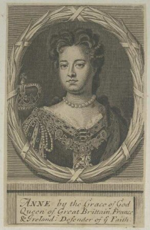 Bildnis der Anna von Großbrittanien und Irland