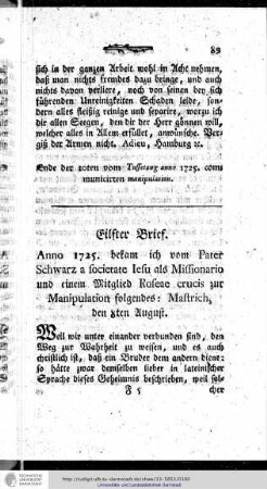 Elfter Brief