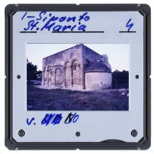 Siponto, Santa Maria Maggiore : von Nordosten