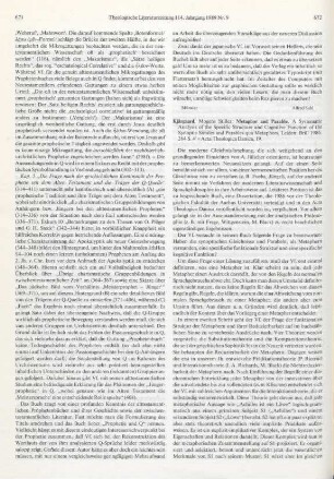 672-674 [Rezension] Kjärgaard, Mogens S., Metaphor and parable