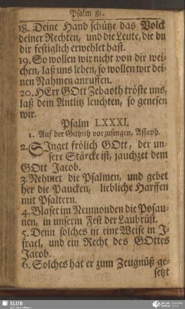 Psalm XXXI