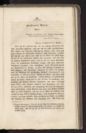 Siebenter Brief. Thera.