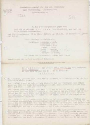 Jüttner, Herbert, Dr.
