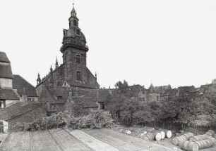 Zweibrücken, Alexanderkirche : Zweibrücken. Alexanderkirche. Ansicht von Nordwesten