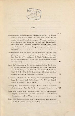Archiv für die gesamte Physiologie des Menschen und der Thiere. 30, 30. 1883