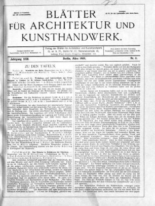 No. 3, März 1909