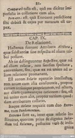 Cap. IX. De Relatione.