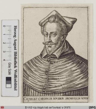 Bildnis Charles, cardinal de Bourbon