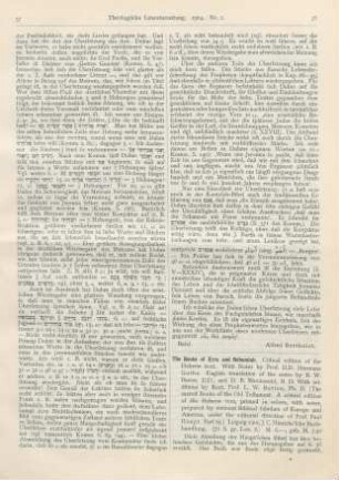 38-40 [Rezension] Haupt, Paul (Hrsg.), The Books of Ezra and Nehemiah