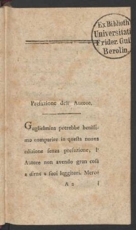 Prefazione dell Autore