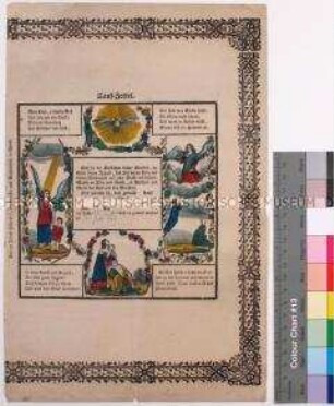 Taufzettel für Anna Walter; 14. Juli 1872
