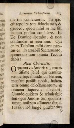 219-229, Actus Charitatis. ...