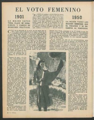 El voto femenino