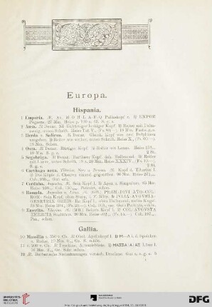Europa (Nr. 1-844)