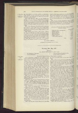 Thursday, 30th May 1867.