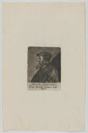 Bildnis des Seitz Schopper