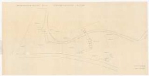 Bundesgartenschau 1957, Köln: Pergolengarten: Lageplan mit Flächenberechnung 1:500