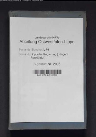 Haftlokal beim Amtsgericht Lemgo