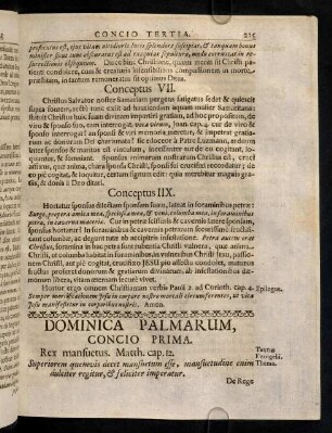 215-228, Dominica Palmarum