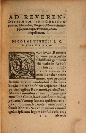 Nicolai Vigelii ... de causis matrimonialibus liber