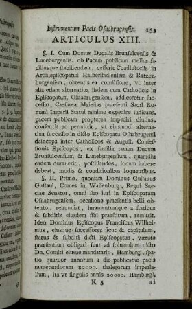 Articulus XIII.