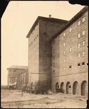 Chemische Fabrik, Luban: Schwefelsäurefabrik, Längsansicht