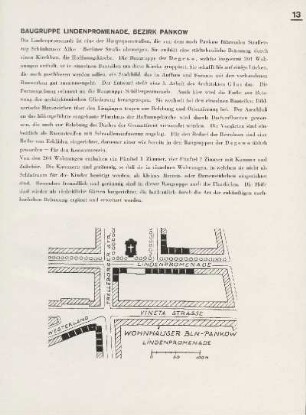 Baugruppe Lindenpromenade, Bezirk Pankow