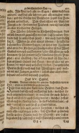 455-461, Das XV. - XVI. Capitel