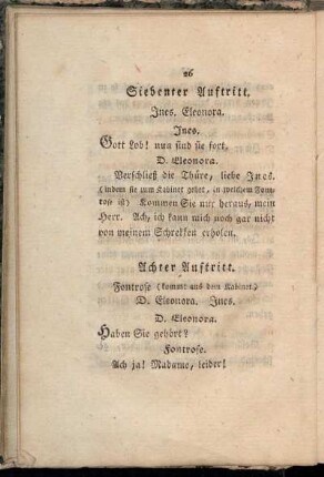 Siebenter Auftritt. Ines. Eleonora.