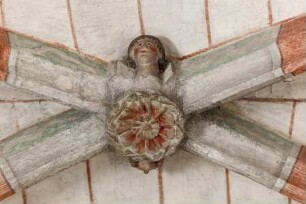 Rosette mit Maske