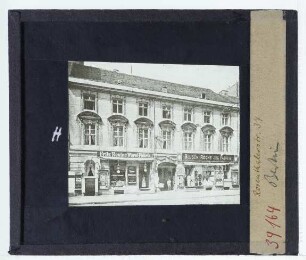 Berlin, Rosenthaler Straße : Fassade, Einzelhandelsgeschäfte