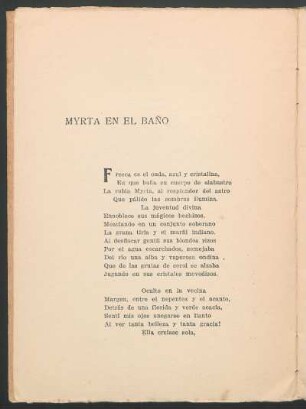 Myrta en el baño