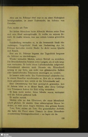 Tote, nichts als Tote