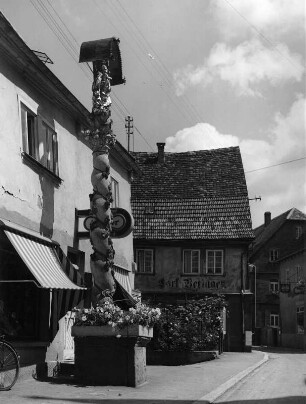 Mariensäule : Mariensäule (1739). Külsheim Main-Tauber-Kreis