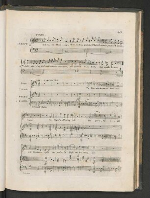 Recit. Tenor. [And he the Royal sage...]