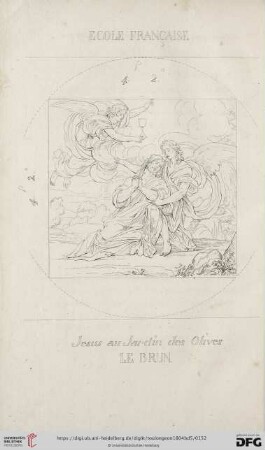 Jésus au Jardin des Olives