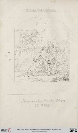 Jésus au Jardin des Olives