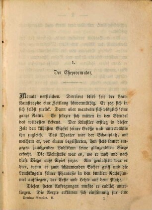 Devrient-Novellen von Heinrich Smidt, 2