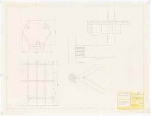 Wanderausstellung Deutsches Kunsthandwerk und Industrial Design: Holzmodell Vitrine; 1:10, 1:1