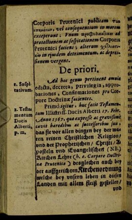 De priori.