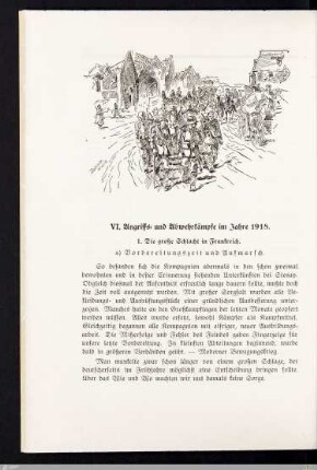 VI. Angriffs- und Abwehrkämpfe im Jahre 1918