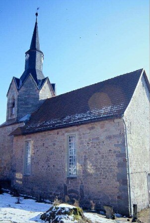 Nordseite der Kirche