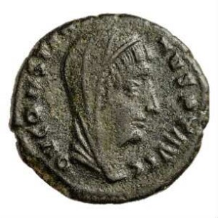 Münze, Aes 4, 347 - 348 n. Chr.